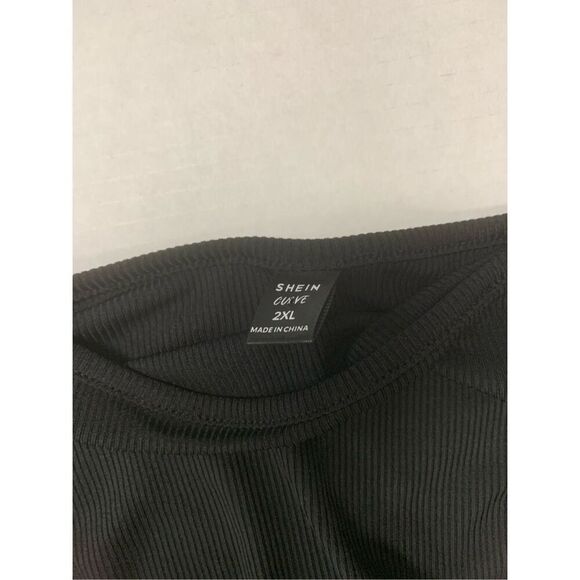 Open Cut Out detail Puff Sleeve Dress - Picture 7 of 7